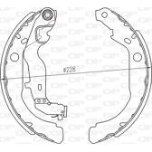 Bremsbackensatz OPEN PARTS - BSA2264.00
