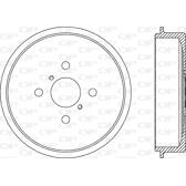 Bremstrommel OPEN PARTS - BAD9090.10
