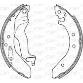 Bromsbackar, sats OPEN PARTS - BSA2152.00