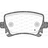 Bromsbelägg bak OPEN PARTS - BPA1031.00