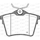 Bromsbelägg bak OPEN PARTS - BPA1103.00