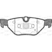 Bromsbelägg bak OPEN PARTS - BPA1145.00