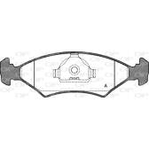 Bromsbelägg fram OPEN PARTS - BPA0119.20