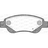 Bromsbelägg fram OPEN PARTS - BPA1177.00