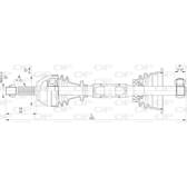 Cardan OPEN PARTS - DRS6016.00