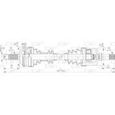 Cardan OPEN PARTS - DRS6052.00