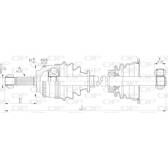 Cardan OPEN PARTS - DRS6066.00