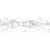 Cardan OPEN PARTS - DRS6248.00