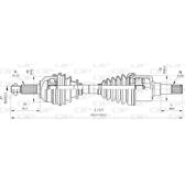 Cardan OPEN PARTS - DRS6376.00