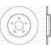 Jeu de 2 disques de frein OPEN PARTS - BDR1948.10