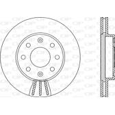 Jeu de 2 disques de frein OPEN PARTS - BDA2145.20