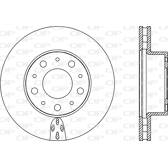 Jeu de 2 disques de frein OPEN PARTS - BDA2438.20