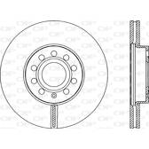 Jeu de 2 disques de frein OPEN PARTS - BDR2151.20