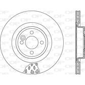 Jeu de 2 disques de frein OPEN PARTS - BDR2612.20