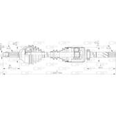 Drive Shaft OPEN PARTS - DRS6230.00