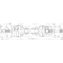 Drive Shafts OPEN PARTS - DRS6123.00