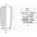 Dust Cover Kit, shock absorber OPEN PARTS - DCK5027.04