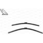 Conjunto de 2 escova de limpa - vidros OPEN PARTS - WBT9012.00