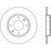 Brake disc set (2) OPEN PARTS - BDA1428.10