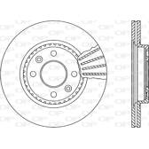 Brake disc set (2) OPEN PARTS - BDA1462.20