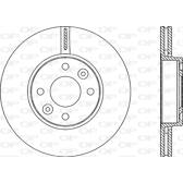 Brake disc set (2) OPEN PARTS - BDA1985.20