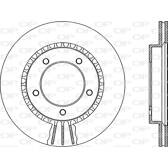 Brake disc set (2) OPEN PARTS - BDA2113.20
