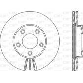 Brake disc set (2) OPEN PARTS - BDA2142.20