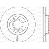 Brake disc set (2) OPEN PARTS - BDA2158.20