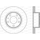 Brake disc set (2) OPEN PARTS - BDA2181.10