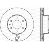Brake disc set (2) OPEN PARTS - BDA2390.20