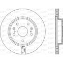 Brake disc set (2) OPEN PARTS - BDA2774.20