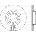 Brake disc set (2) OPEN PARTS - BDR2156.20