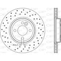 Brake disc set (2) OPEN PARTS - BDR2614.20