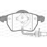 Front brake pad set OPEN PARTS - BPA0390.52