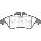 Front brake pad set OPEN PARTS - BPA0578.00