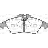 Front brake pad set OPEN PARTS - BPA0578.10