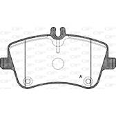 Front brake pad set OPEN PARTS - BPA0768.00