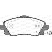 Front brake pad set OPEN PARTS - BPA0774.02