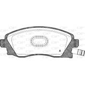 Front brake pad set OPEN PARTS - BPA0774.12