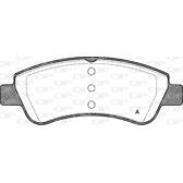 Front brake pad set OPEN PARTS - BPA0840.20