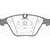 Front brake pad set OPEN PARTS - BPA0857.00