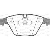 Front brake pad set OPEN PARTS - BPA0857.30