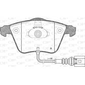 Front brake pad set OPEN PARTS - BPA0964.32