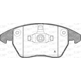 Front brake pad set OPEN PARTS - BPA1030.10