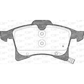Front brake pad set OPEN PARTS - BPA1036.02