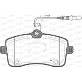 Front brake pad set OPEN PARTS - BPA1102.04
