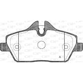 Front brake pad set OPEN PARTS - BPA1131.10