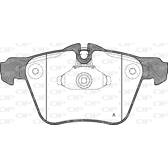 Front brake pad set OPEN PARTS - BPA1217.00