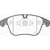 Front brake pad set OPEN PARTS - BPA1219.00