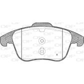 Front brake pad set OPEN PARTS - BPA1249.30